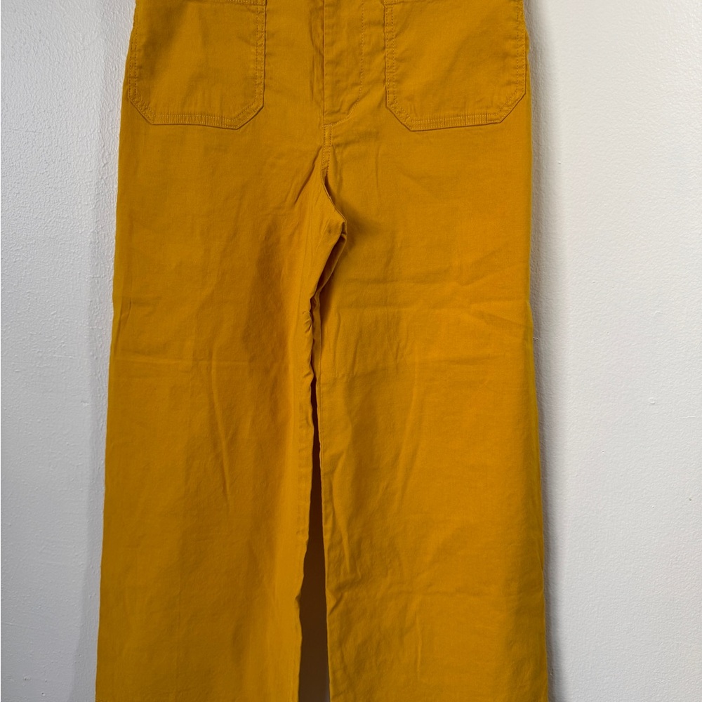 Anthropologie Maeve Golden Trousers